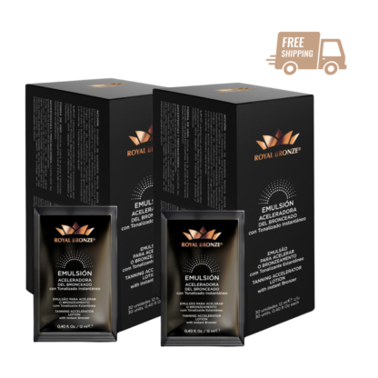 PACK 60 u. aceleradores de bronceado Royal Bronze ® - Obsequio TESTER -  Envio gratis !