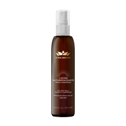 Autobronceante en spray Royal Bronze 120 ml  DHA 8% - MEDIUM