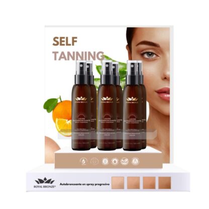 KIT SELF TANNING  2 - 1 Spray Royal Bronze DARK 10% + 1 Exfoliante + bolsita! - Image 6