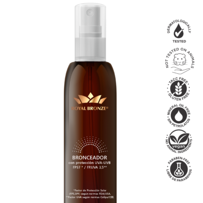 Tanning Oil - bronceador factor 7 en spray Royal Bronze 120 ml mayorista - Image 2